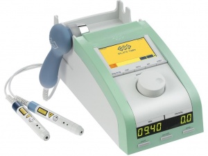 Аппарат для комбинированной терапии (ультразвуковая терапия 1 канал, лазерная терапия 1 канал), портативный